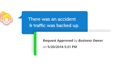 Time Adjustment Request